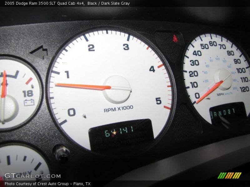 Black / Dark Slate Gray 2005 Dodge Ram 3500 SLT Quad Cab 4x4