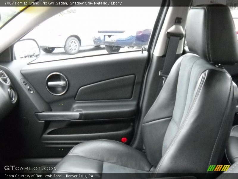 Shadow Gray Metallic / Ebony 2007 Pontiac Grand Prix GXP Sedan
