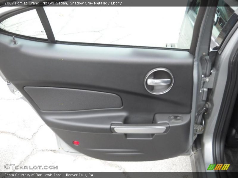 Shadow Gray Metallic / Ebony 2007 Pontiac Grand Prix GXP Sedan