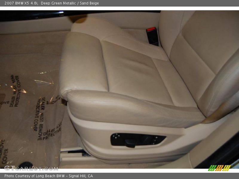 Deep Green Metallic / Sand Beige 2007 BMW X5 4.8i