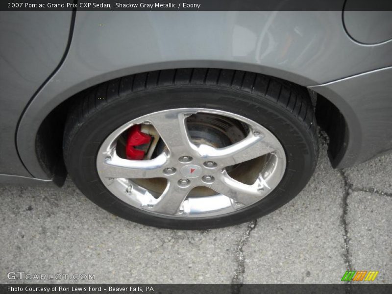 Shadow Gray Metallic / Ebony 2007 Pontiac Grand Prix GXP Sedan