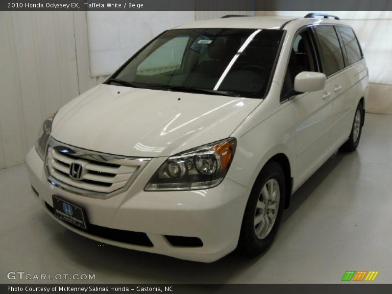 Taffeta White / Beige 2010 Honda Odyssey EX