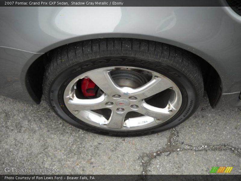 Shadow Gray Metallic / Ebony 2007 Pontiac Grand Prix GXP Sedan