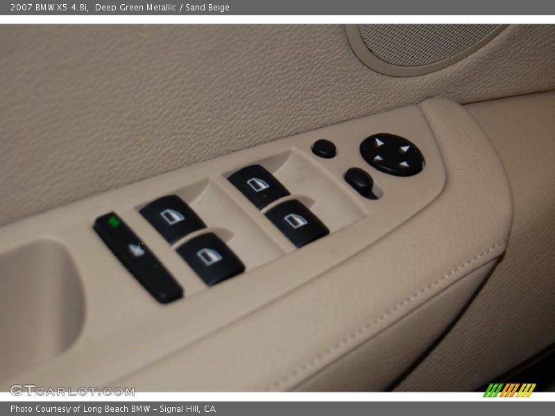 Deep Green Metallic / Sand Beige 2007 BMW X5 4.8i