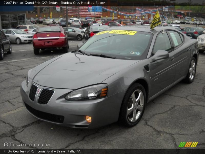 Shadow Gray Metallic / Ebony 2007 Pontiac Grand Prix GXP Sedan