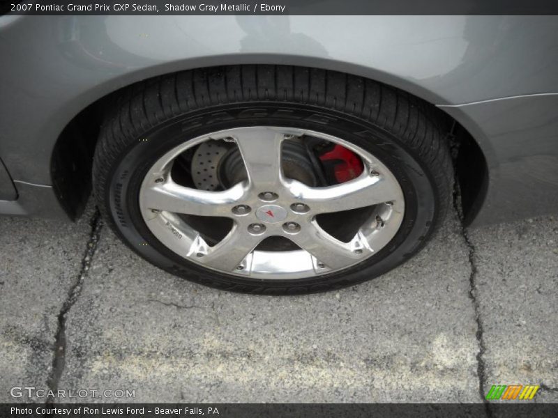 Shadow Gray Metallic / Ebony 2007 Pontiac Grand Prix GXP Sedan