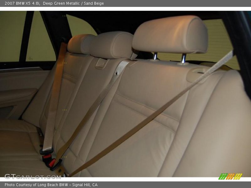 Deep Green Metallic / Sand Beige 2007 BMW X5 4.8i