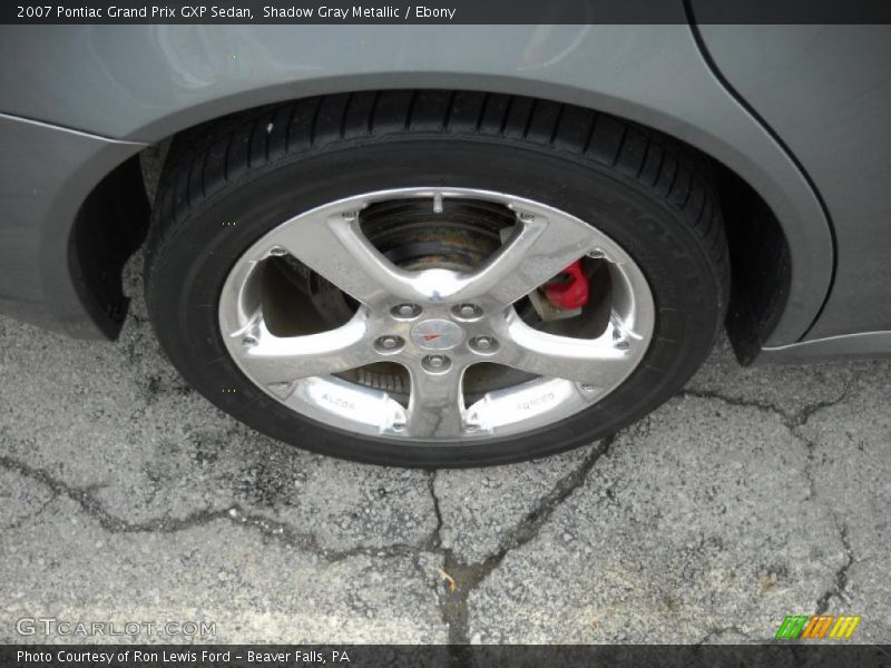 Shadow Gray Metallic / Ebony 2007 Pontiac Grand Prix GXP Sedan