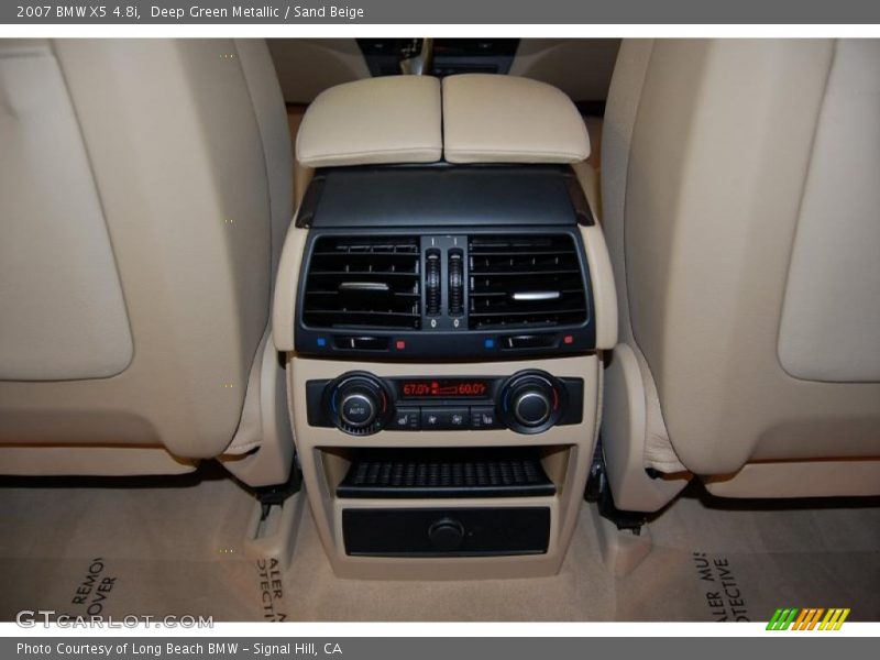 Deep Green Metallic / Sand Beige 2007 BMW X5 4.8i