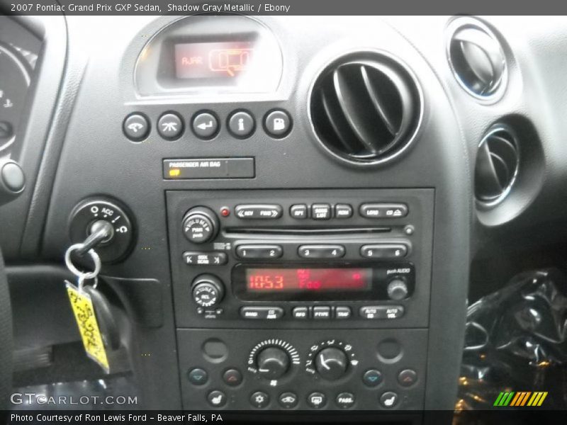 Shadow Gray Metallic / Ebony 2007 Pontiac Grand Prix GXP Sedan