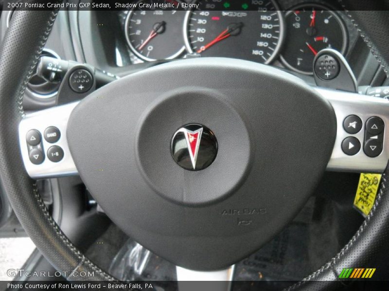 Shadow Gray Metallic / Ebony 2007 Pontiac Grand Prix GXP Sedan