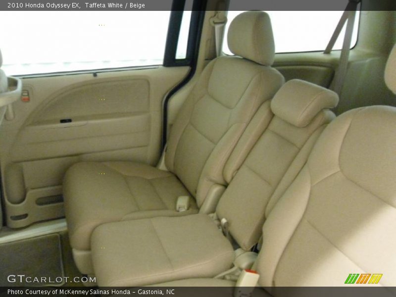 Taffeta White / Beige 2010 Honda Odyssey EX