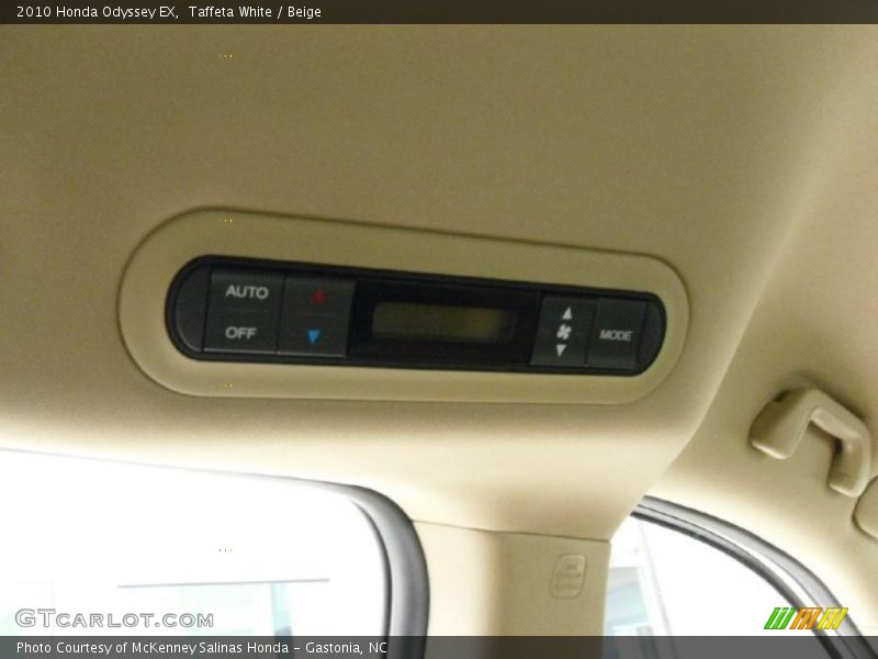 Taffeta White / Beige 2010 Honda Odyssey EX