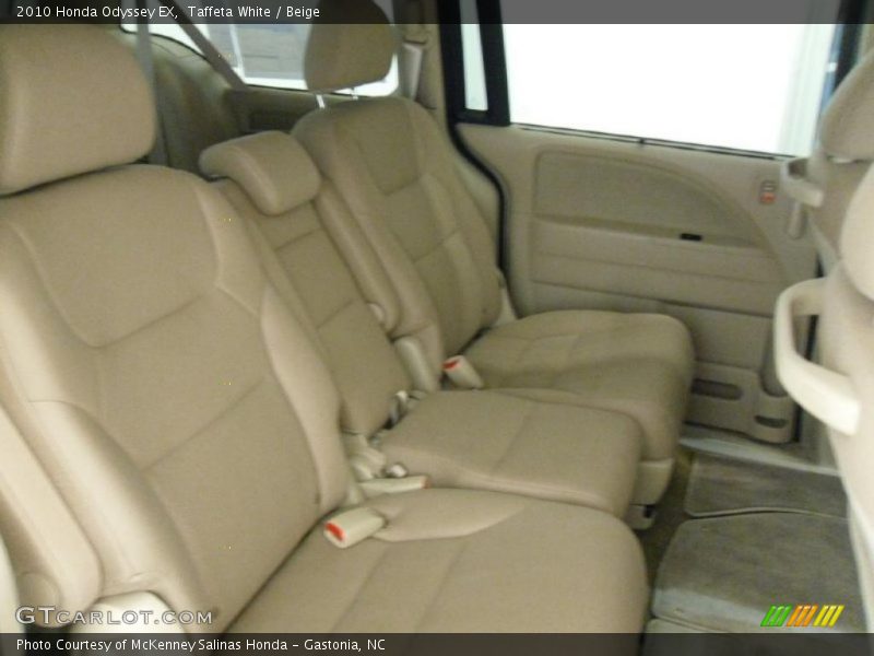Taffeta White / Beige 2010 Honda Odyssey EX