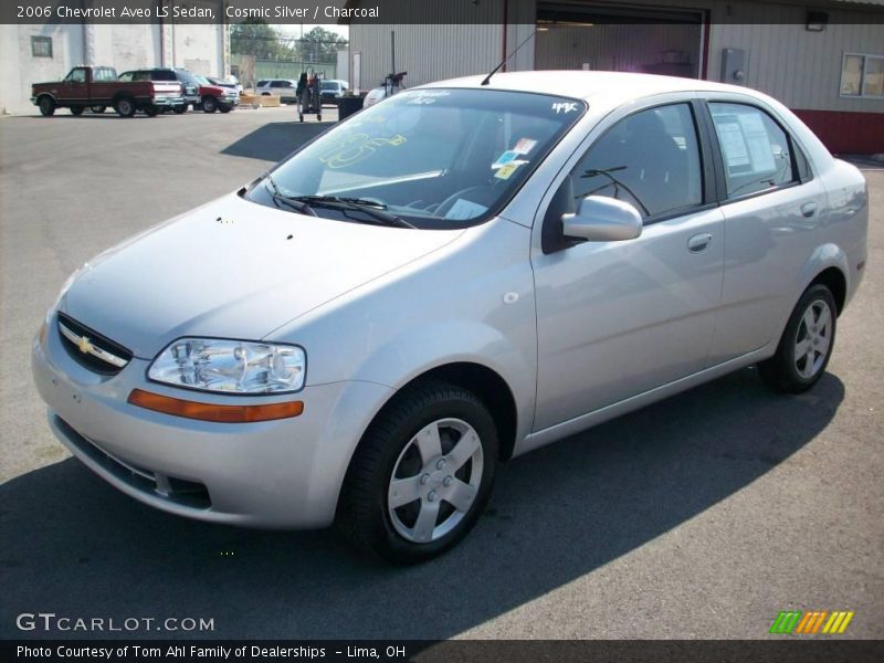 Cosmic Silver / Charcoal 2006 Chevrolet Aveo LS Sedan