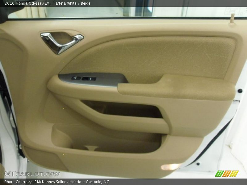 Taffeta White / Beige 2010 Honda Odyssey EX