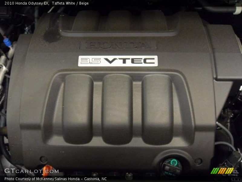 Taffeta White / Beige 2010 Honda Odyssey EX