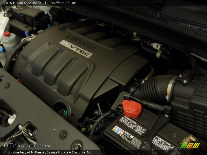 Taffeta White / Beige 2010 Honda Odyssey EX