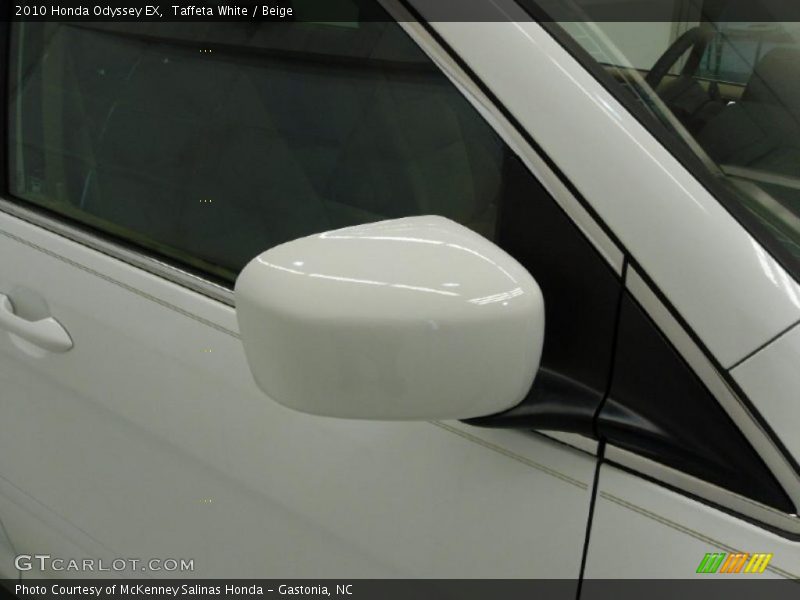 Taffeta White / Beige 2010 Honda Odyssey EX