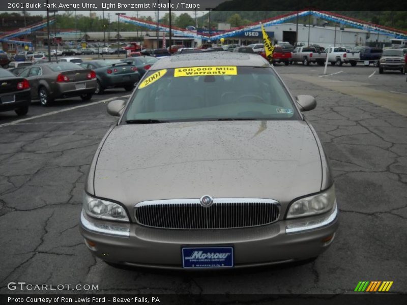 Light Bronzemist Metallic / Taupe 2001 Buick Park Avenue Ultra