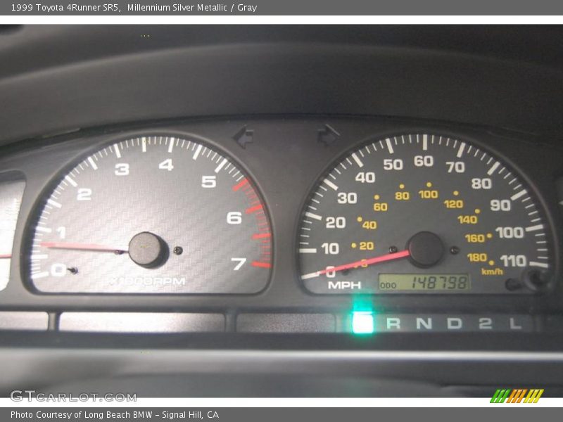 Millennium Silver Metallic / Gray 1999 Toyota 4Runner SR5