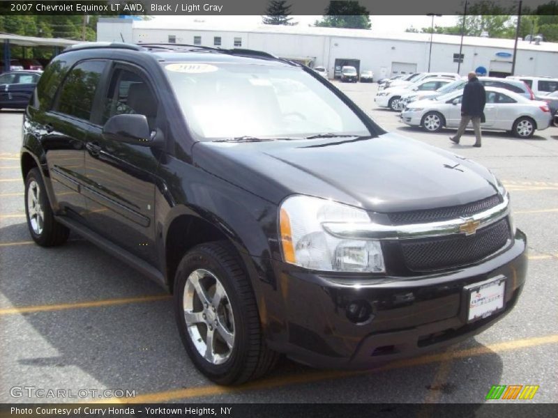 Black / Light Gray 2007 Chevrolet Equinox LT AWD