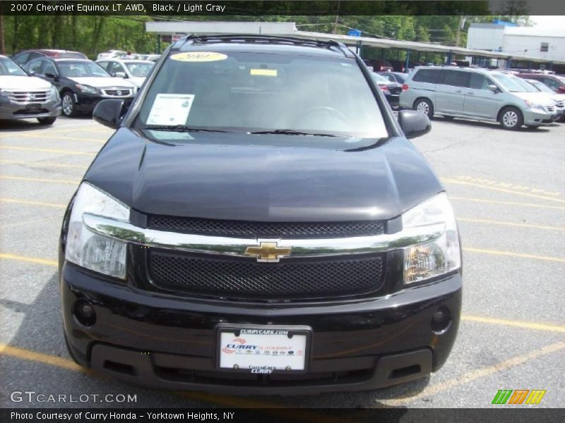 Black / Light Gray 2007 Chevrolet Equinox LT AWD