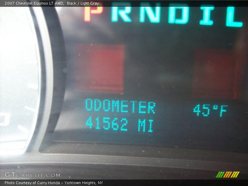 Black / Light Gray 2007 Chevrolet Equinox LT AWD