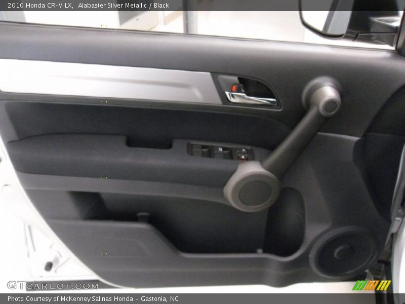 Alabaster Silver Metallic / Black 2010 Honda CR-V LX