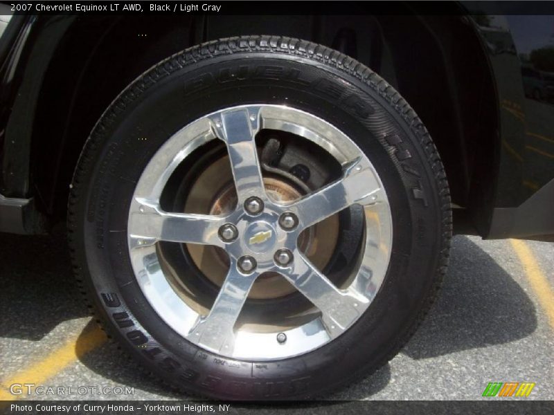 Black / Light Gray 2007 Chevrolet Equinox LT AWD
