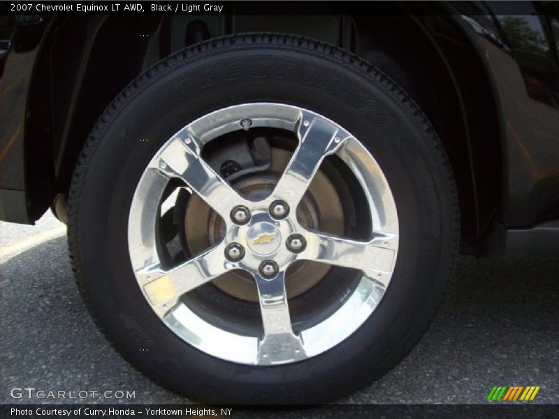 Black / Light Gray 2007 Chevrolet Equinox LT AWD