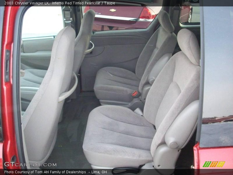 Inferno Red Tinted Pearlcoat / Taupe 2003 Chrysler Voyager LX