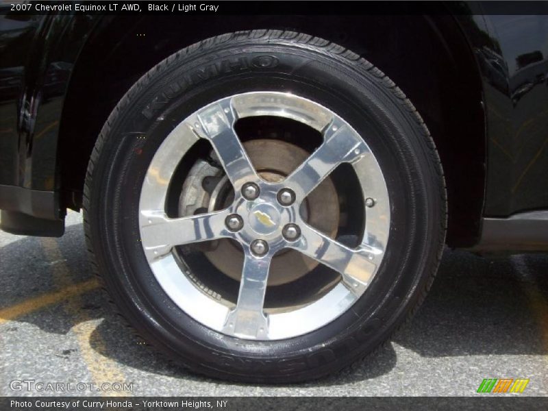 Black / Light Gray 2007 Chevrolet Equinox LT AWD