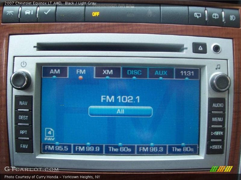 Black / Light Gray 2007 Chevrolet Equinox LT AWD