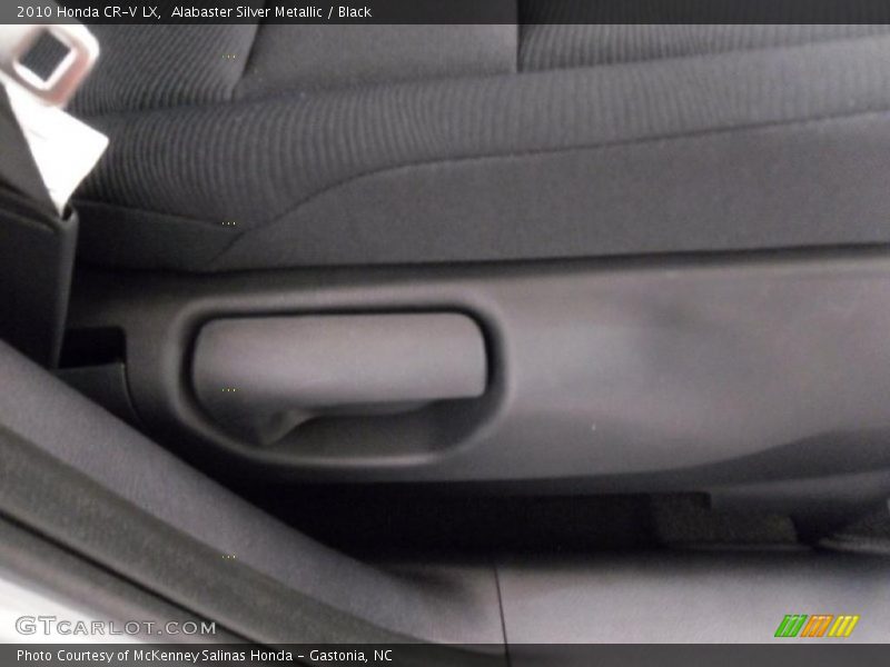 Alabaster Silver Metallic / Black 2010 Honda CR-V LX