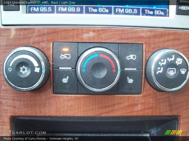 Black / Light Gray 2007 Chevrolet Equinox LT AWD