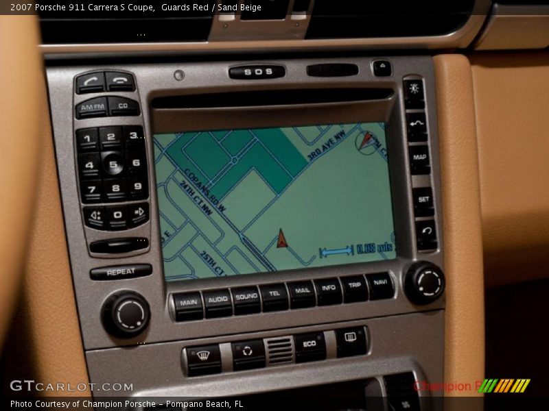 Guards Red / Sand Beige 2007 Porsche 911 Carrera S Coupe