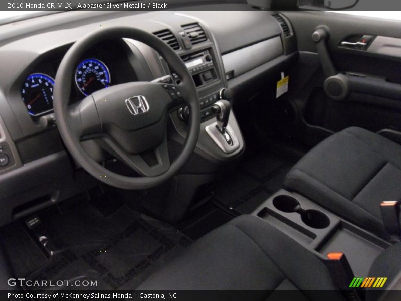 Alabaster Silver Metallic / Black 2010 Honda CR-V LX