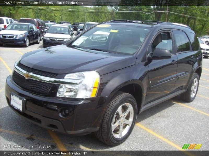 Black / Light Gray 2007 Chevrolet Equinox LT AWD