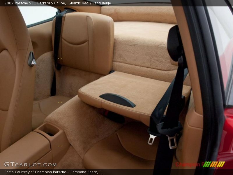 Guards Red / Sand Beige 2007 Porsche 911 Carrera S Coupe