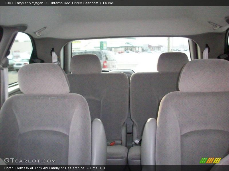 Inferno Red Tinted Pearlcoat / Taupe 2003 Chrysler Voyager LX