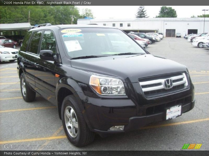 Nighthawk Black Pearl / Gray 2006 Honda Pilot EX 4WD