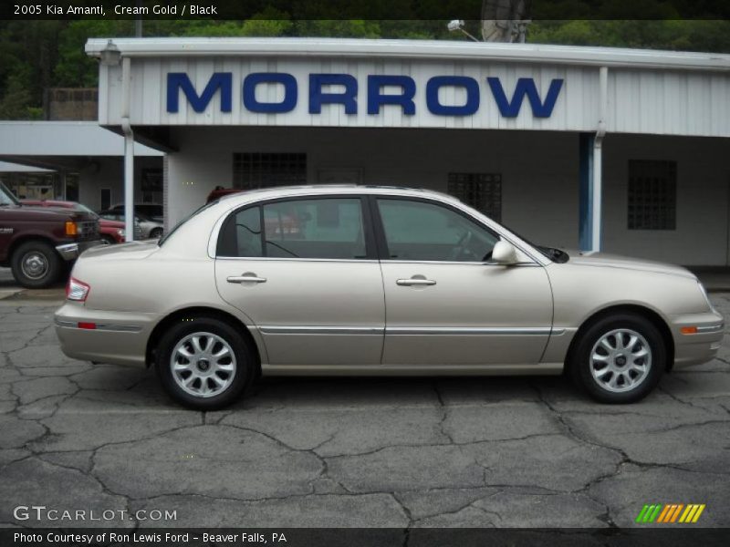 Cream Gold / Black 2005 Kia Amanti