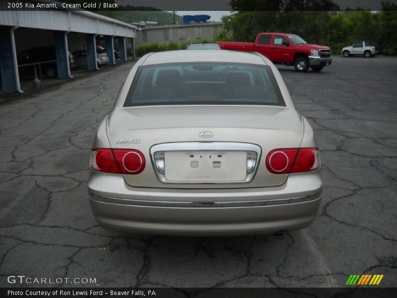 Cream Gold / Black 2005 Kia Amanti