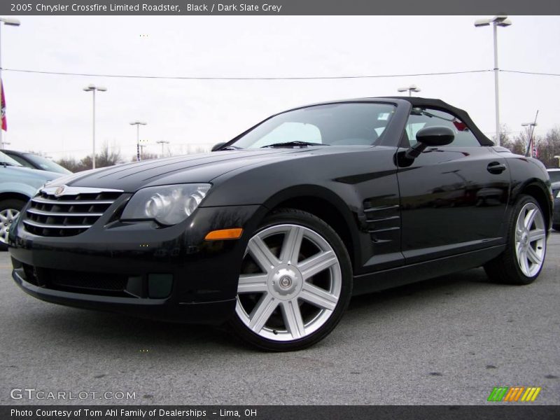 Black / Dark Slate Grey 2005 Chrysler Crossfire Limited Roadster