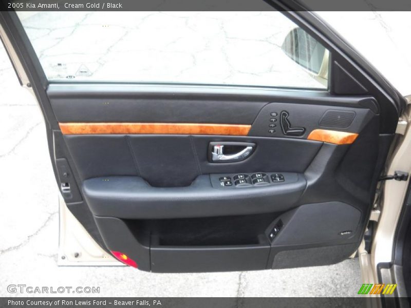 Cream Gold / Black 2005 Kia Amanti