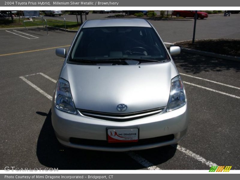 Millenium Silver Metallic / Brown/Ivory 2004 Toyota Prius Hybrid