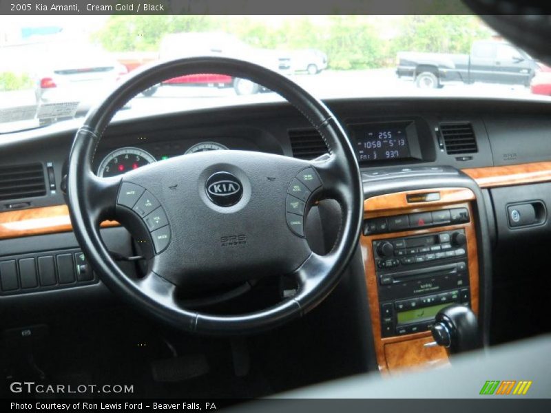 Cream Gold / Black 2005 Kia Amanti