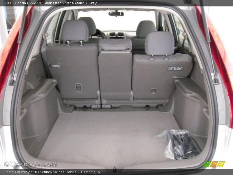 Alabaster Silver Metallic / Gray 2010 Honda CR-V LX