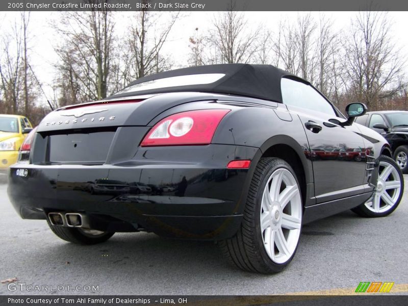 Black / Dark Slate Grey 2005 Chrysler Crossfire Limited Roadster